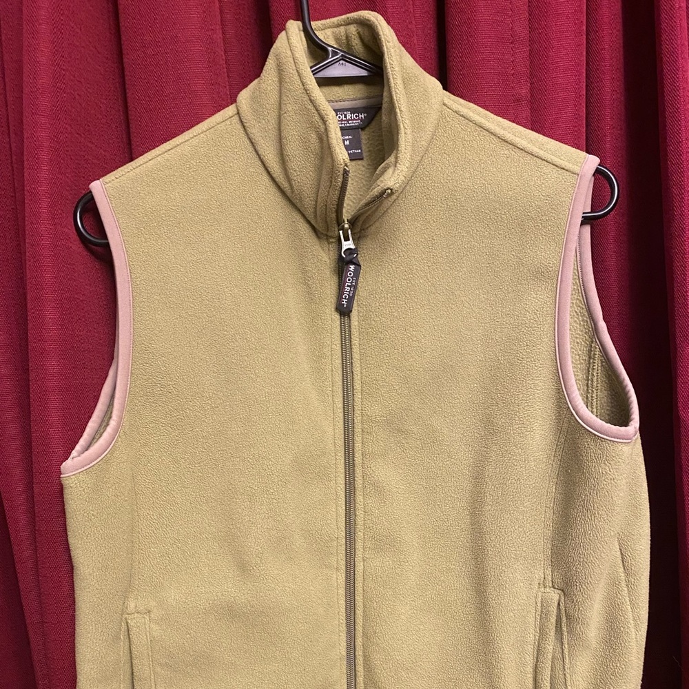 Woolrich-Womens Sage Green Vest-Size:Medium-Used good condition